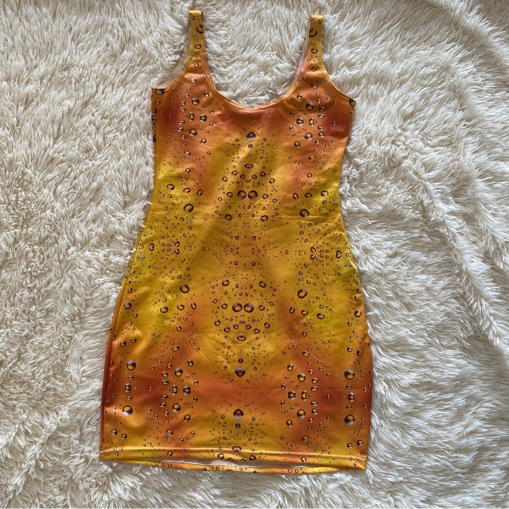 🍺 BlackMilk Beer Dress Bodycon Mini